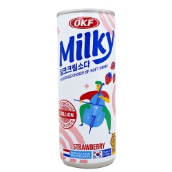 Bebida milky be happy fresa (OKF) 250ml