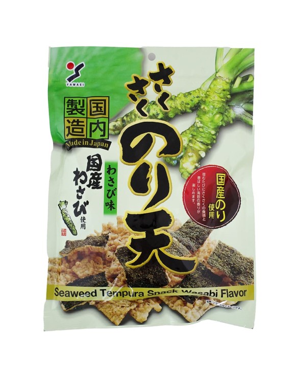 Alga snack tempura sobor wasabi (YAMAEI) 70g