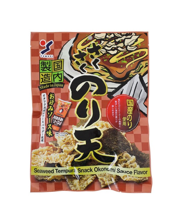 Alga snack tempura sobor salsa okonomiyaki (YAMAEI) 63g