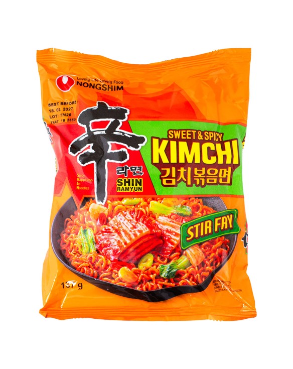 Tallarines salteado s/Kimchi (NONG SHIM) 137g