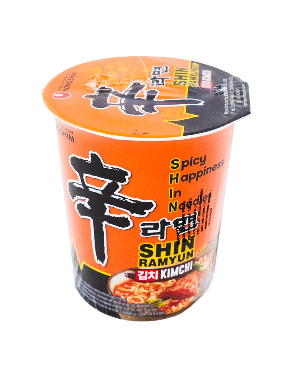 Tallarines en cup sabor kimchi nong shim 75g