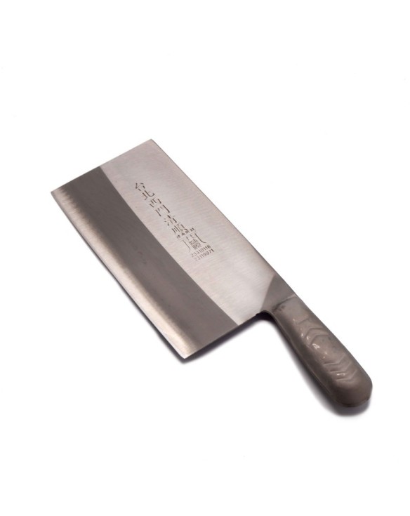 Cuchillo Hacha Mango Metal 33cm (TAIWAN) Acero inox.