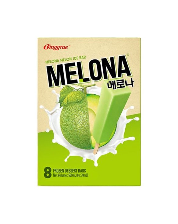 Helado sabor melón (BINGGRAE) 560g