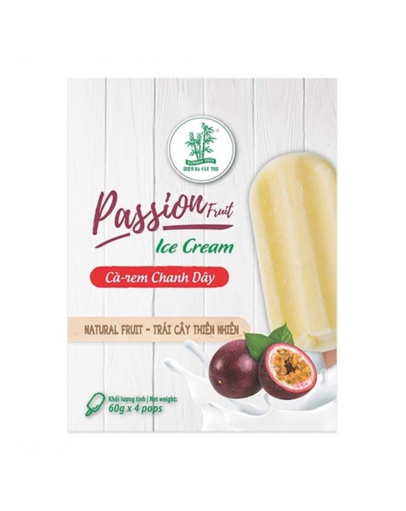 Helado sabor maracuyá (BAMBOO TREE) 240g