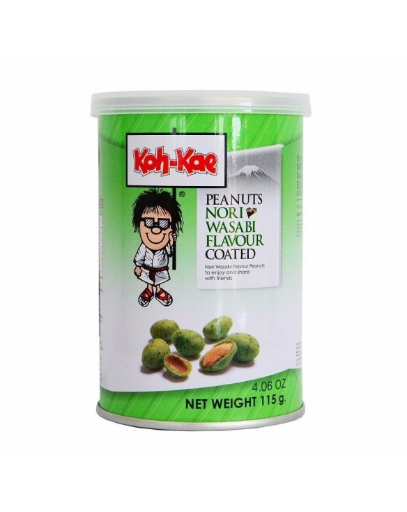 Cacahuetes Koh-Kae con Wasabi y Alga Nori 105g.