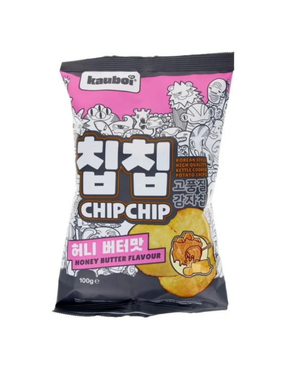 Patatas fritas artesanales sabor a mantequilla de miel (KAUBOI) 100g
