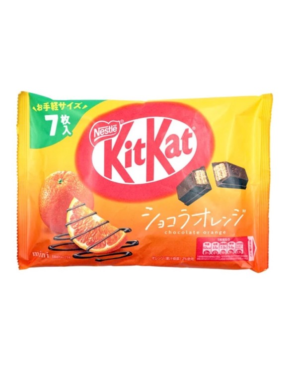KitKat Mini de Nestlé sabor Naranja 7uds.