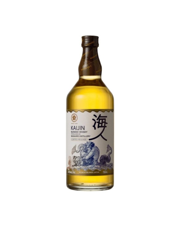 Whisky blended japonés (KAIJIN) 70cl (Alc.40%)