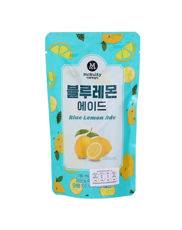Bebida con sabor a limón (MCNULTY) 190ml