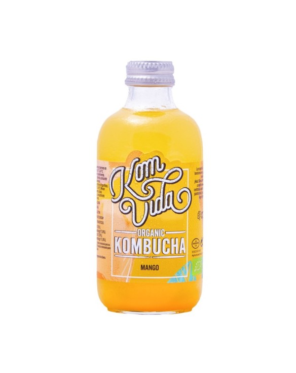 Bebida kombucha de mango eco Komvida 250ml