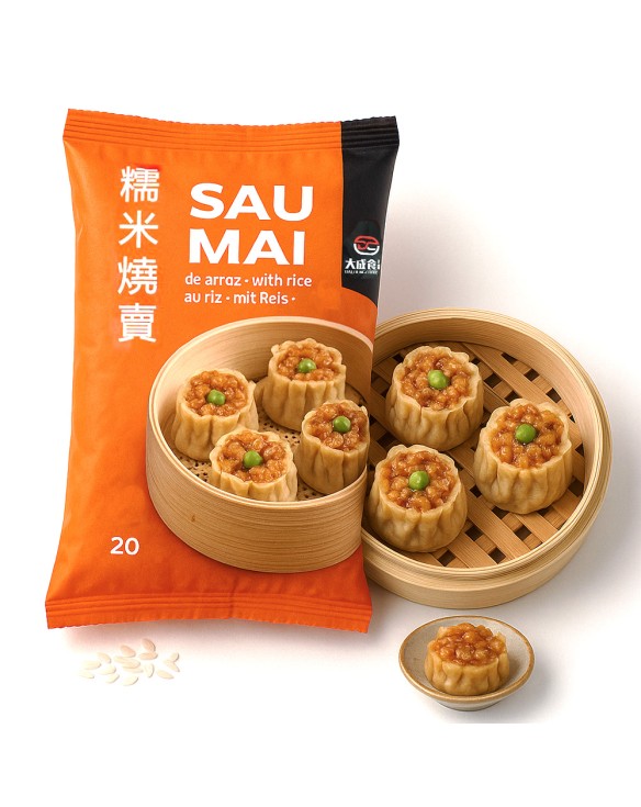 Shao mai de arroz Fu Long 640g