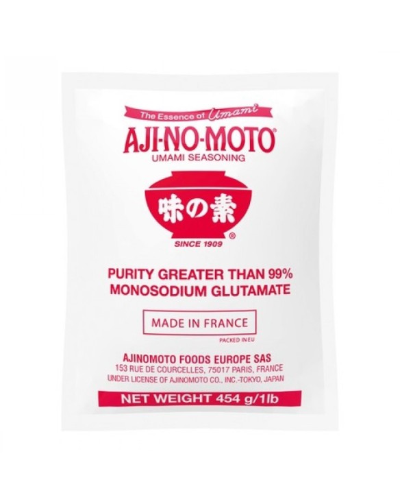 Glutamato Monosódico pequeño Ajinomoto 454g