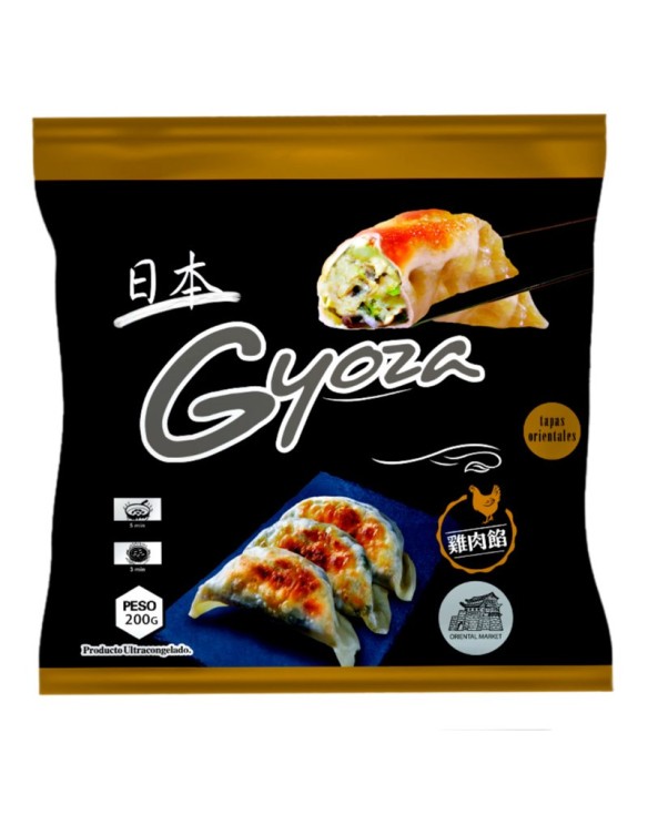 Gyozas OM de Pollo y Verduras 10-12uds.