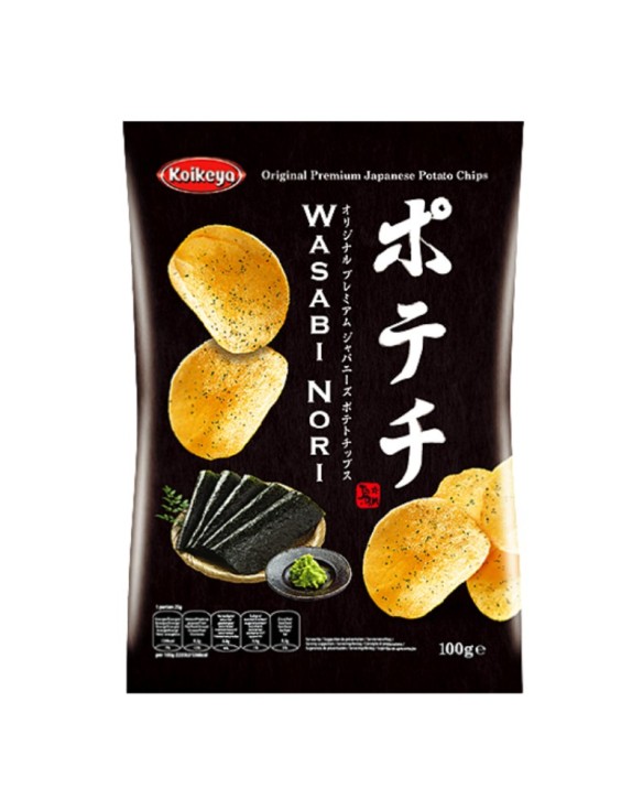 Patatas Koikeya sabor Wasabi Y Nori 100g