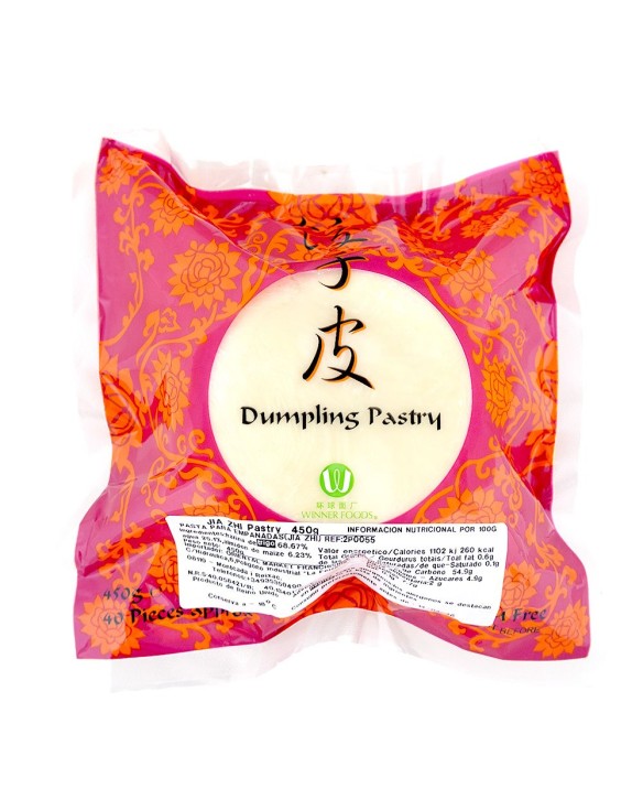 Pasta para Gyozas Winner Foods 8,5cm 40uds.
