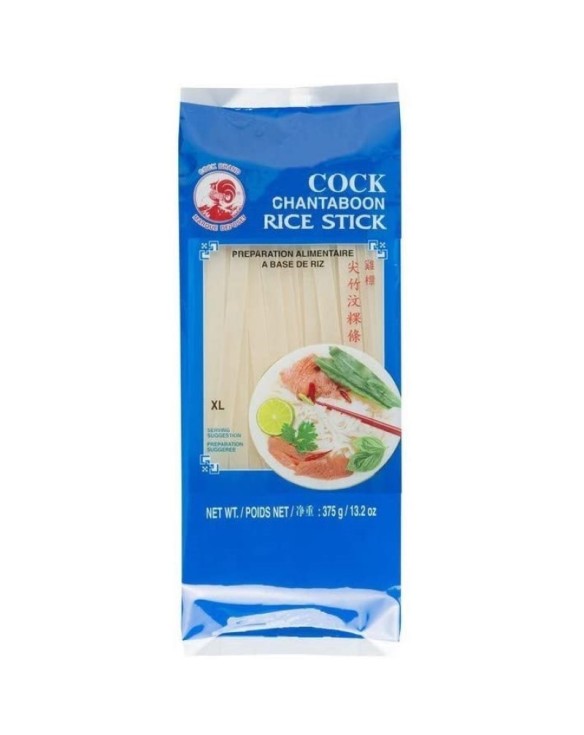 Tallarines de arroz de 10mm Cock 375g