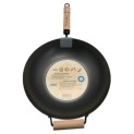 Sartén redonda con asas y mango 14"