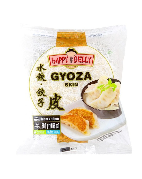 Pasta para Gyozas Happy Belly 10cm 300g
