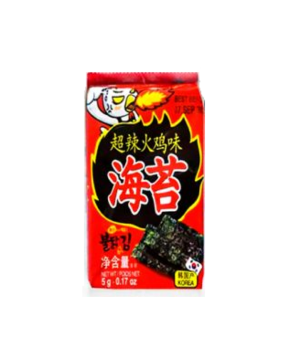 Snack GIM de Algas Nori Picante 5g