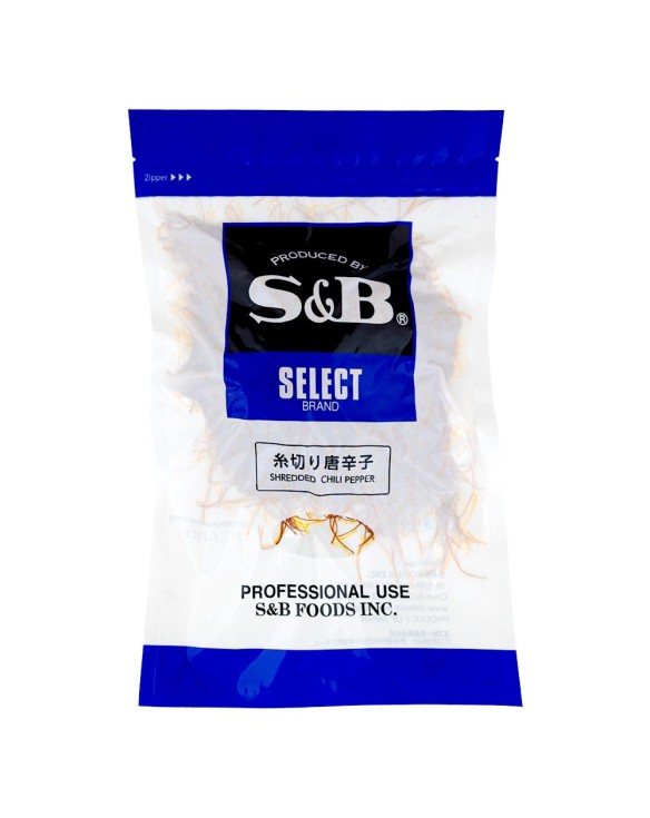 Pimiento rojo desecado y rallado Itokiri S&B 100g