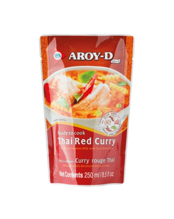 Salsa de Curry Aroy-D Roja Thai 250ml