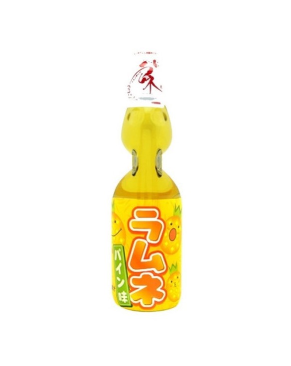 Bebida gaseosa de piña Ramune 200ml