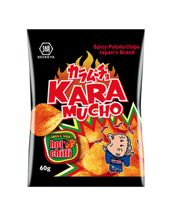 Patatas Karamucho Koikeya Picantes Flat 100g