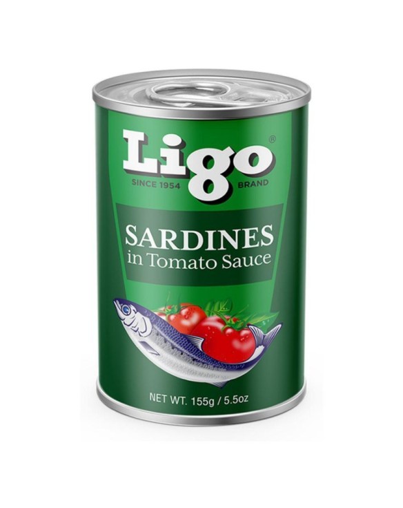 Sardinas Ligo en Salsa de Tomate 155g