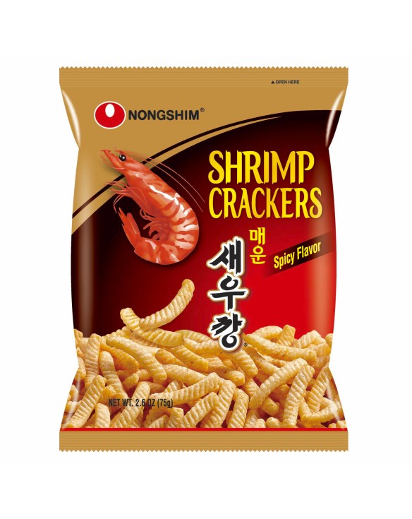 Galletas Nongshim sabor Gamba Picante 75g