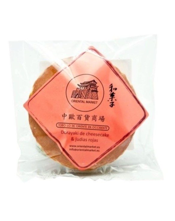 Dorayaki OM de Tarta de Queso y Judía Roja 1ud.