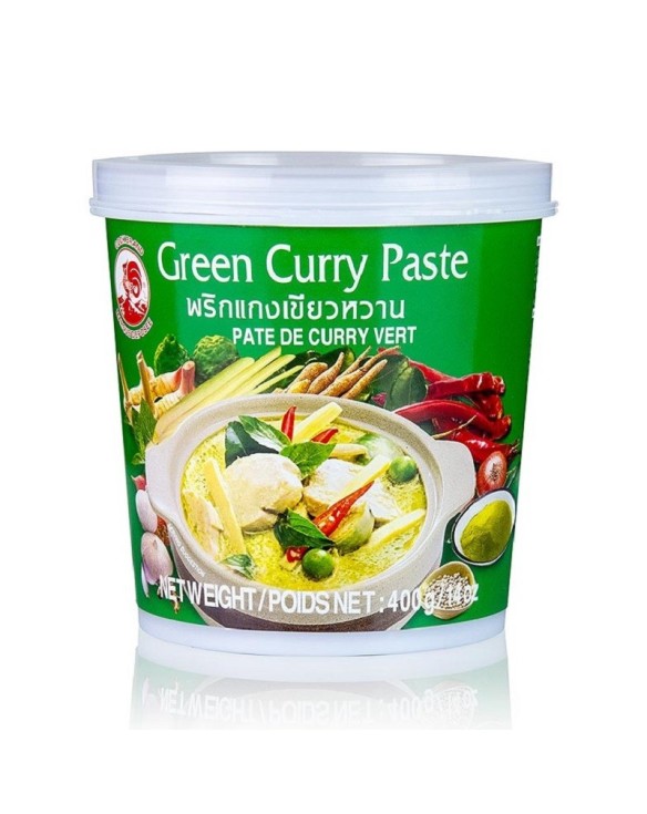 Pasta de curry verde Cock 400g