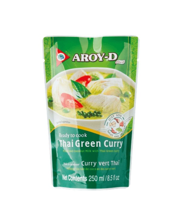 Salsa de Curry Aroy-D Verde Thai 250ml