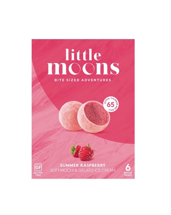 Mochis Little Moons de Helado de Frambuesa 6uds.