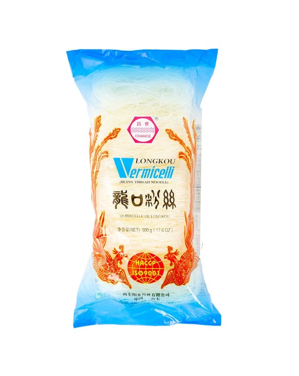 Fideo Soja Long Kou (CHANCE) 500g