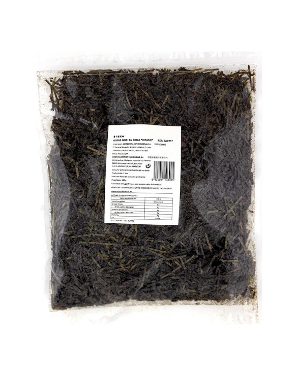 Algas Nori Tostadas en Tiras 100g
