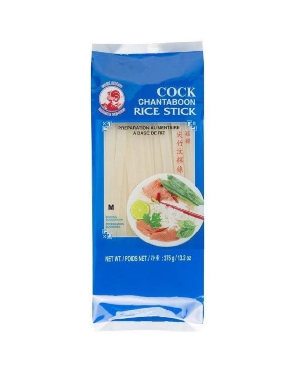 Tallarines de arroz de 3mm Cock 375g