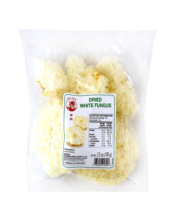 Orejitas blancas deshidratadas Cock 100g