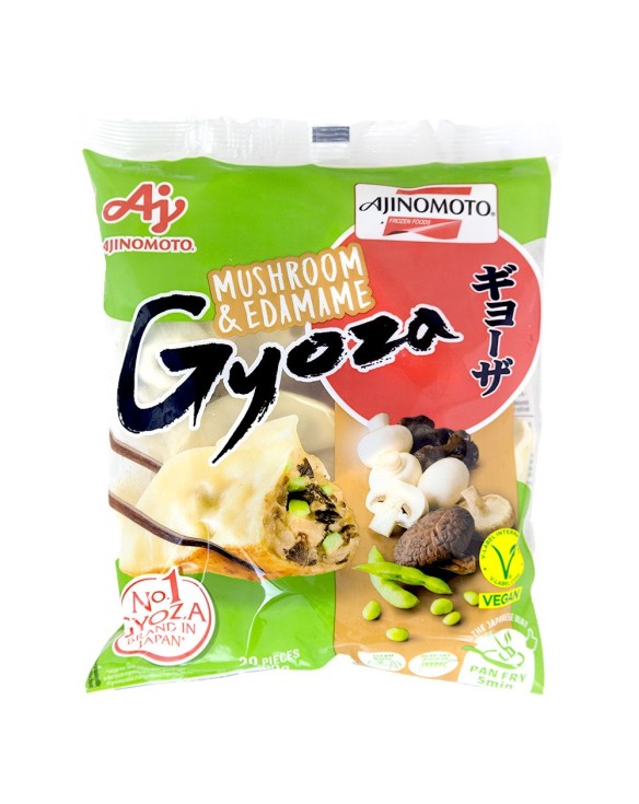 Gyozas Ajinomoto de setas y edamame 400g (20ud)