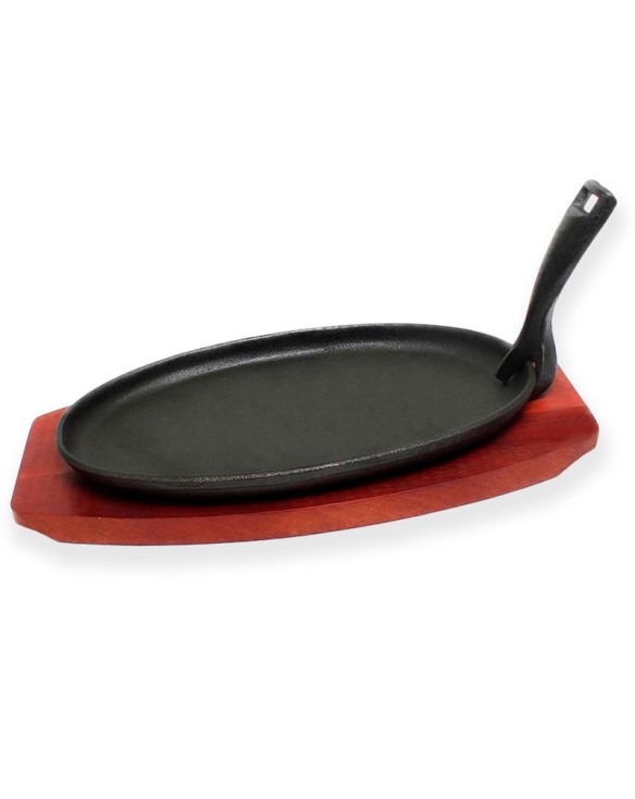 Plancha de hierro "oval" 14cm