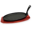 Plancha de hierro "oval" 14cm