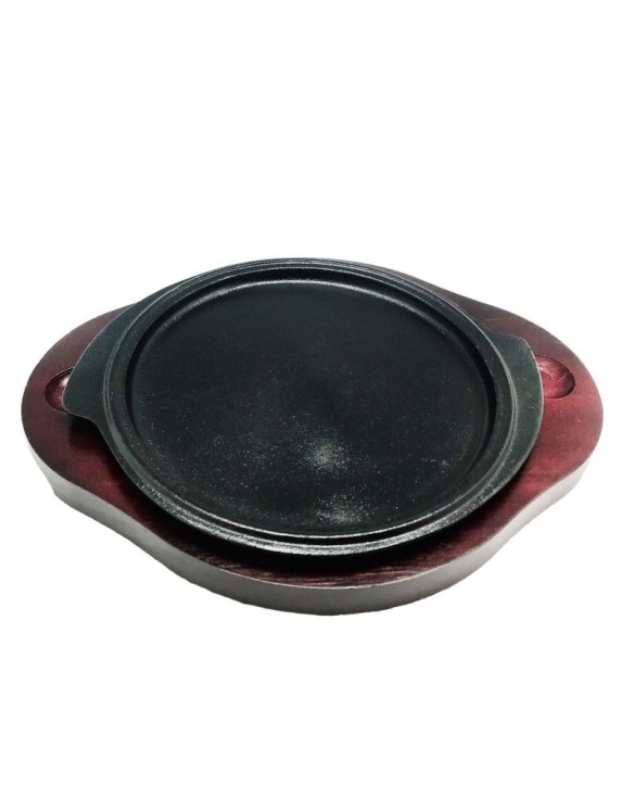 plancha de hierro "redonda" 23 cm.