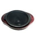 plancha de hierro "redonda" 23 cm.