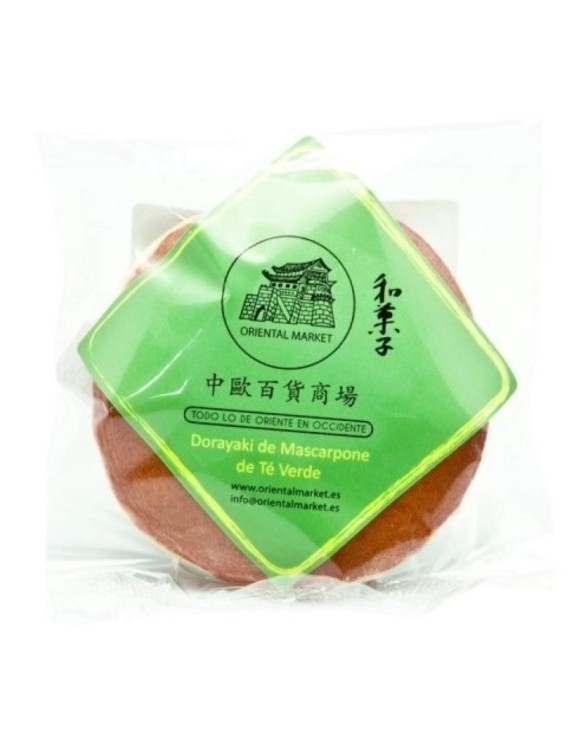 Dorayaki OM de Mascarpone y Té Verde 1ud.