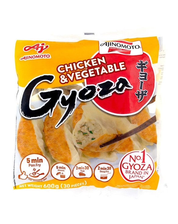 Gyozas Ajinomoto de Pollo y Verdura 30uds.
