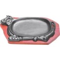 Plancha de hierro  "vaca" 16,5cm