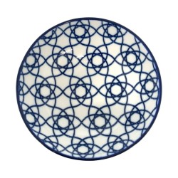 Plato redondo de porcelana...