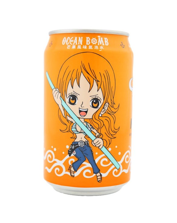 Bebida Ocean Bomb con Gas sabor Mango 330ml