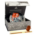 Set "Asakusa": 1 Cuenco 20x7cm, Palillos y Cuchara