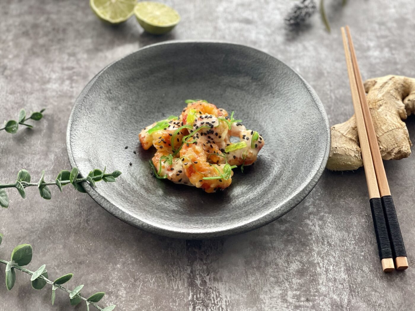 Receta de CAMARONES CRUJIENTES CON WASABI-MAYO - ASIANORIGINS.ES