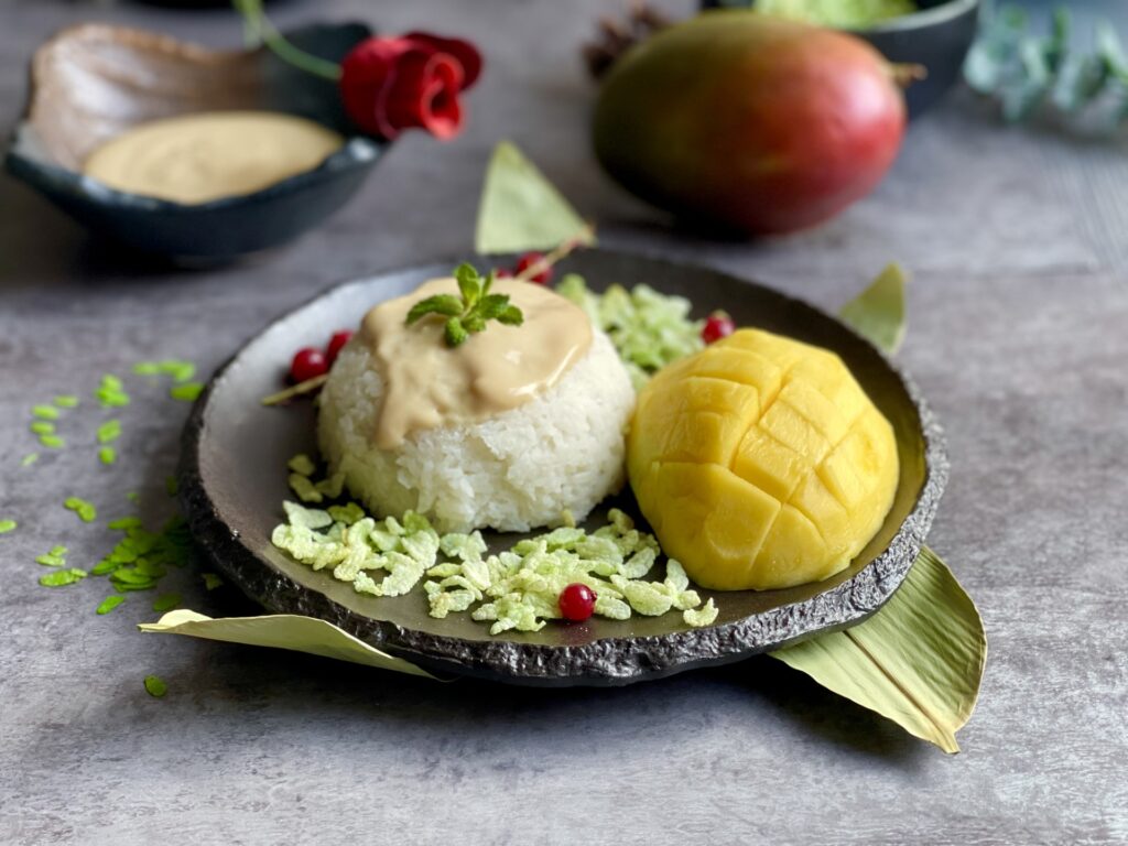 KHAO NIAO MAMUANG (Arroz glutinoso con mango)